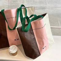Bolsas de Compras de PP Laminado Mate Reutilizables con Impresión Digital Personalizada y Logotipo para Tiendas de Ropa, Empaquetado Minorista