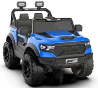 Mobil Mainan Anak Elektrik Baru Usia 2 hingga 4 Tahun, Kendaraan Off-road Empat Roda Berbahan Plastik, Bertenaga Baterai, Dilengkapi Remote Control
