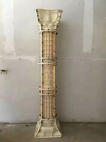 Molde de Columna de Plástico ABS Reutilizable de 30 cm, Molde de Hormigón de Alta Resistencia, Pilar para Puerta Exterior, Decoración para Bodas y Fiestas