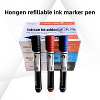 Marqueur permanent à encre huileuse 14 cm, pointe large, séchage rapide, imperméable, pointe conique 1,5 mm, pour logistique express en carton