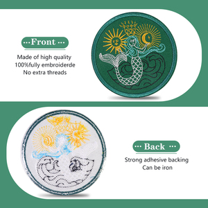 Parches Bordados Termoadhesivos de Chenilla con Diseño de Sirena Animal, Personalizados, Grandes, para Ropa de los <span class=keywords><strong>Dallas</strong></span> <span class=keywords><strong>Cowboys</strong></span> de la <span class=keywords><strong>NFL</strong></span> - Product Image 4
