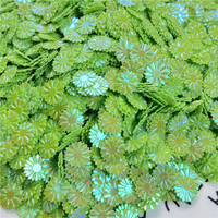 9Mm Diy Craft Aksesoris Casing Ponsel Kecil Bunga Daisy Payet Paket Spangle Bulk 500G Manik-manik Warna-warni Payet Holografik