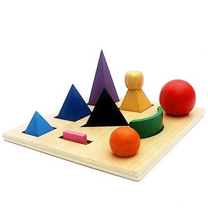 <span class=keywords><strong>Montessori</strong></span> ngôn ngữ công cụ học tập rắn bằng gỗ ngữ pháp biểu tượng với khay brinquedos educativos - Product Image 3