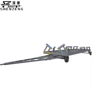 Galvanisé 16000LBS Assault Boat Trailer <span class=keywords><strong>Double</strong></span>-Axle Design pour Navires et Kayak Trailers - Product Image 1