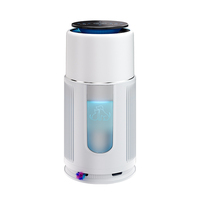 Purificateur d'air portable intelligent HEPA de grande taille pour la maison, élimination des poils d'animaux, avec affichage de l'indice de qualité de l'air (AQI)