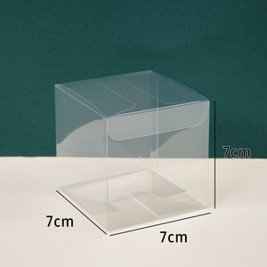 Boîte d'emballage carrée transparente en plastique PVC PET, vente chaude - Product Image 5