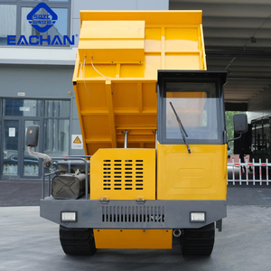 EACHAN Nuevo diseño CE EPA Euro 5 Camión volquete sobre orugas Elevación hidráulica 8 Ton Camión volquete sobre orugas Proyectos agrícolas Camión volquete sobre orugas diésel - Product Image 3