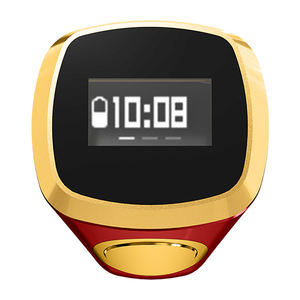 Bague intelligente R100 2024 pour les musulmans arabes, rappel de la prière, affichage de l'heure de la <span class=keywords><strong>Mecque</strong></span>, bague pour hommes - Product Image 4