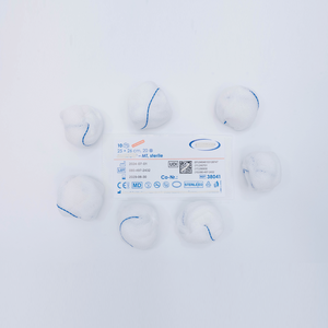 لوازم جراحية عالية الجودة معتمدة من CE معقمة كرة شاش قطنية B.P/U.S.P قياسية متوافقة مع الأشعة السينية قابلة للكشف منخفضة - Product Image 3