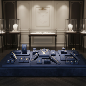 Custom Jewelry Display Set for <b>Ring</b> Earrings <b>Necklace</b> Bracelet Display Set - Product Image 1