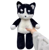 Échantillon gratuit Vente à chaud en gros Chine Jouet en peluche non rembourré de tailles différentes Jouet animal non rempli Cadeaux de fête des enfants