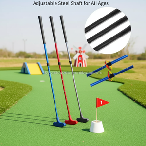 Mini Palo de Golf Infantil Ajustable de Acero, Colorido, para Interiores/Exteriores, con Eje Telescópico de Acero y Empuñadura de Goma, Ambidiestro - Product Image 5