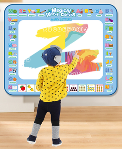 水涂鸦垫玩具，大型水画涂鸦画垫，女孩男孩生日礼物，彩绘学习玩具 - Product Image 2