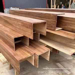 <span class=keywords><strong>Poutre</strong></span> <span class=keywords><strong>en</strong></span> <span class=keywords><strong>bois</strong></span> massif d'orme ancien, bande décorative de plafond, <span class=keywords><strong>poutre</strong></span> creuse pour hôtel, maison d'hôtes, villa, rétro, facile à fixer - Product Image 2