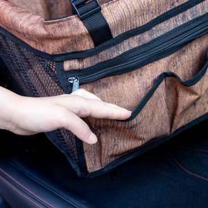 Siège de voiture confortable pour chien, siège rehausseur pour animal de compagnie, siège de voiture multifonctionnel portable et sûr pour chien - Product Image 4