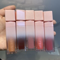 Cosmétiques en gros, rouge à lèvres liquide minéral multi-couleurs, écran solaire mat, faible MOQ, créez votre marque