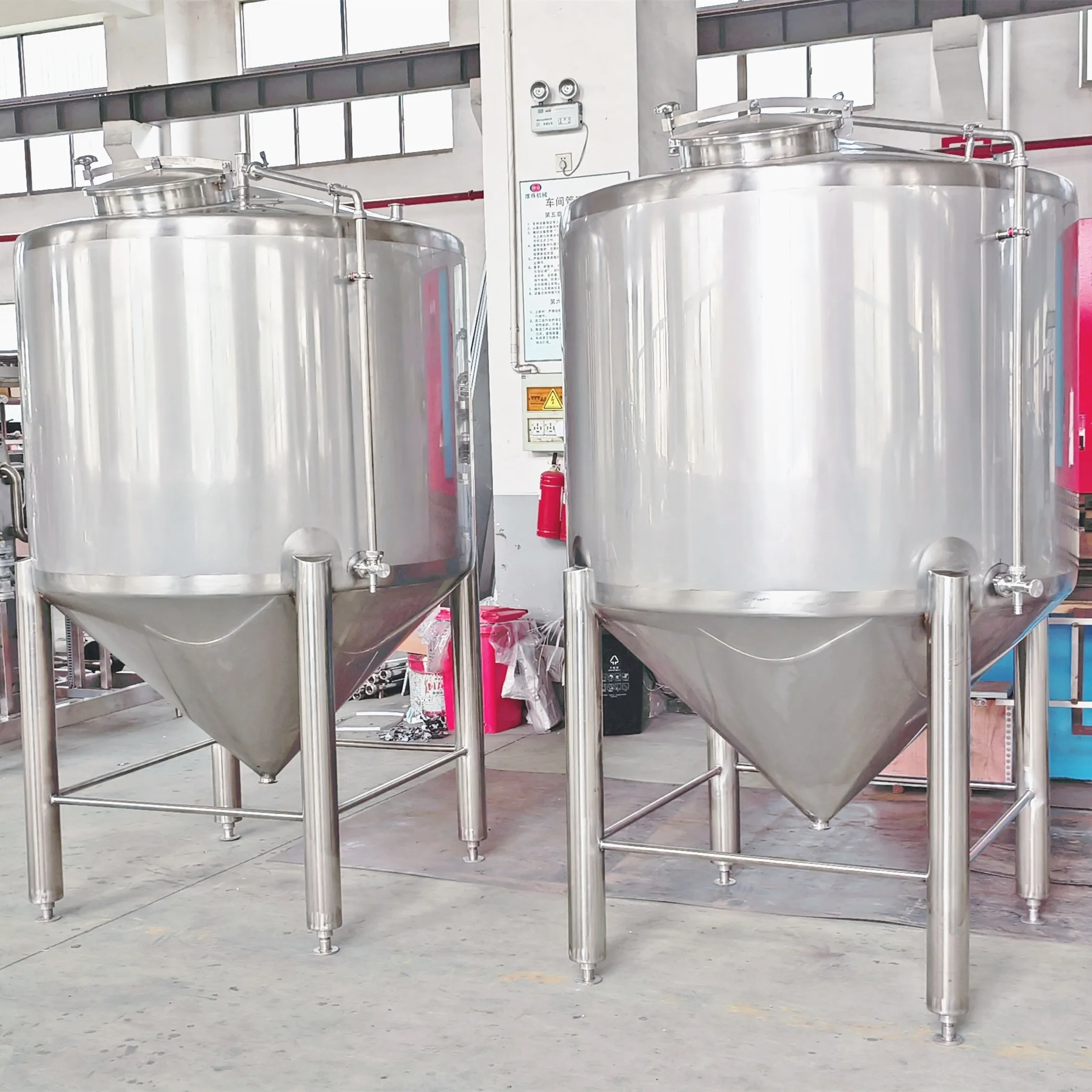 High Quality 300-5000l Stainless Steel Electric Heating Mixing Tank Holding Tank With Agitator
