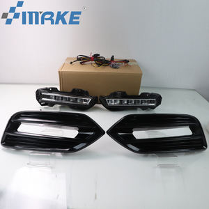 Accesorios para Automóviles, Luz de Circulación Diurna LED DRL para <span class=keywords><strong>Honda</strong></span> <span class=keywords><strong>HRV</strong></span> H-RV Vezel 2018 <span class=keywords><strong>2019</strong></span>, Luz Antiniebla Diurna con Luz Delantera de Conducción - Product Image 4