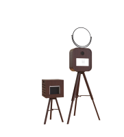 Photo Booth Commercial Disco Style Interactive Selfie Booth Machine Fast Printer DSLR Camera Event Promotion Photo Booth