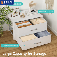 Tiroir de rangement empilable grande capacité pour l'organisation de la garde-robe, idéal pour le rangement des vêtements dans la chambre