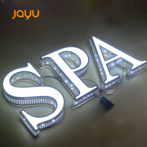 Lettre en relief frontlit avec perforation latérale, fabrication - Product Image 2