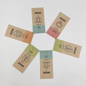 Özel küçük düz Kraft kağıt poşet örnek kılıfı için 10g 20g çay kahve tozu çikolata Bar otel örnek paket - Product Image 5