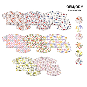 <span class=keywords><strong>Vestiti</strong></span> <span class=keywords><strong>estivi</strong></span> di bambù <span class=keywords><strong>per</strong></span> bambini 2 pezzi vestito <span class=keywords><strong>per</strong></span> <span class=keywords><strong>neonati</strong></span> e pantaloncini di abbigliamento - Product Image 2