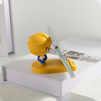 Soporte de Escritorio para Teléfono Móvil de PVC, Portátil, Ecológico, con Logotipo Personalizado, Bonito, Universal, Regalo Promocional, Soporte para Celular