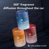 Usine personnalisée en gros désodorisant 200g grande capacité solide parfum famille voiture diffuseur de parfum Gel désodorisant