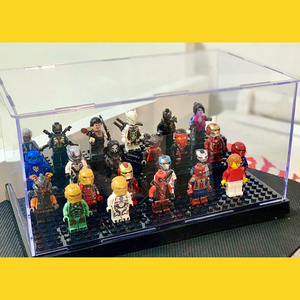 ตู้โชว์อะคริลิคสำหรับฟิกเกอร์ขนาดเล็ก ตู้เก็บของเล่นรถยนต์ ตู้โชว์ฟิกเกอร์เลโก้ ตู้โชว์มินิฟิกเกอร์อะคริลิค - Product Image 4