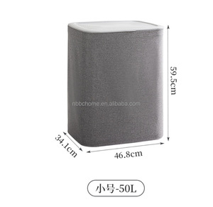 Bocheng thiết kế hiện đại 2-ngăn 90L giặt cản trở bền Cationic quần áo cản trở với nắp cho nhà rửa - Product Image 4