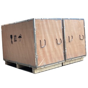 Scorching Sun Wooden <b>Crates</b> Plywood Customizable Size Logistics Packaging - Product Image 1