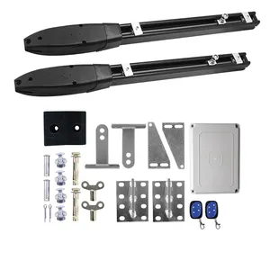 Cơ khí giới hạn chuyển đổi điện Swing cổng nhà khai thác thông minh tự động Swing Gate Opener hiện đại 60W biệt thự DC24V 300-350kgs 100prm