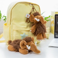Peluche personnalisable Mamouth, figurine légendaire Ours Trésor de la taille d'une paume, breloque de sac, pièce décorative, tendance, vente en gros