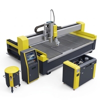 Machine de découpe CNC à jet d'eau, type pont, haute pression, 1200 x 1200 mm, 4000 x 2000 mm, structure portique