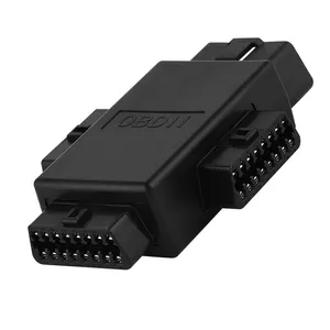 OBD2 OBD II 16pin Male Connector to 3 Female Plug OBD Adapter 1 to 3 OBD Cable Splitter Converter