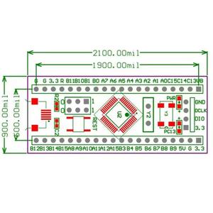 Módulo de Placa de Sistema STM32F103C8T6, Placa de Desarrollo con Núcleo MCU STM32 - Product Image 5