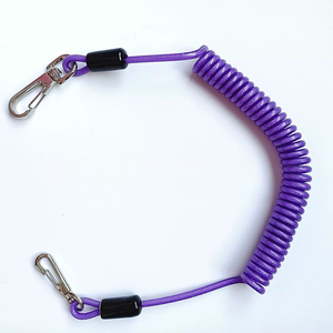 Cordón de seguridad personalizado morado para herramientas, de nailon y TPU, 1.5M de longitud, para operaciones <span class=keywords><strong>en</strong></span> pozos profundos y <span class=keywords><strong>en</strong></span> altura, para evitar caídas. - Product Image 5