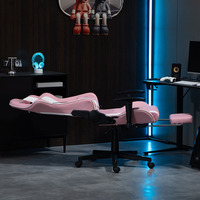 Kursi E-sports Komputer Kantor Rumah Warnet dengan Rangka Logam, Fitur Rebah, Angkat, dan Putar