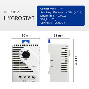 NOXT umidità relativa regolabile igrostato meccanico industriale MFR012 CE RoHS certificato impedisce la condensazione racchiusa - Product Image 2