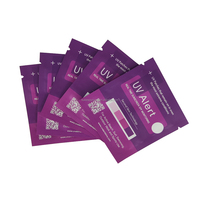 Petit sac d'emballage de bonbons comestibles en mylar avec fenêtre zip-lock anti-odeur imprimé personnalisé 1g 3.5g 7g