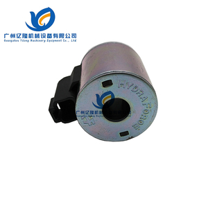 Piezas de maquinaria de construcción para <span class=keywords><strong>XG</strong></span> <span class=keywords><strong>MA</strong></span> 806/808/815/822/836F Bobina de válvula solenoide de bloqueo de seguridad piloto - Product Image 1