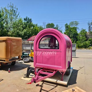 Camion de restauration électrique à 4 roues certifié CE, chariot de restauration mobile personnalisé pour la vente de café et de snacks en rue - Product Image 4