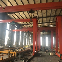 Grue portique semi-portique robuste de 10 à 20 tonnes, capacité personnalisée, pour opérations de levage industrielles en intérieur et en extérieur
