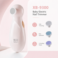 NCVI 2-en-1 Coupe-ongles électrique automatique rechargeable portable pour bébé, vente en gros