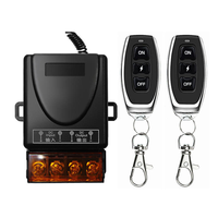Interrupteur intelligent sans fil 433Mhz AC 75-220V 30A, télécommande RF, relais pour pompe à eau, moteur, LED, accès aux portes, portée longue distance 30M D443