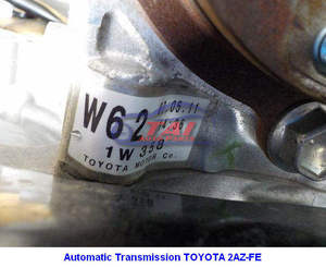 Transmisión Automática para TOYOTA Estima 2007 DBA-ACR55W 3040042020 - Product Image 3