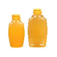 500g 1kg de la apicultura y de Material plástico transparente vacía de frascos de miel