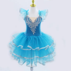 Tutú de Ballet Romántico para Niñas, Vestido Español Rojo para Mujeres Adultas, Vestido Largo de Tul Suave, Disfraces de Bailarina para Actuaciones - Product Image 2