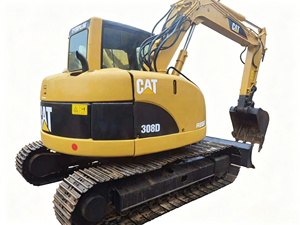รถขุดตีนตะขาบ CAT 308D มือสอง ขนาด 8 ตัน รถขุดไฮดรอลิกขนาดกะทัดรัด สำหรับงานก่อสร้างและงานดิน - Product Image 1